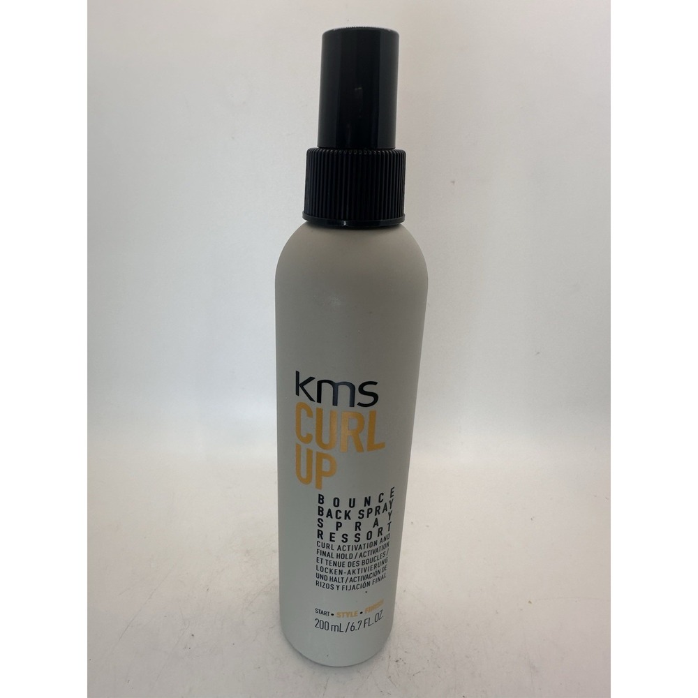 KMS Curl Up Bounce Back Spray 6.7oz 200ml Discontinued Grey Bottle Rare HTF